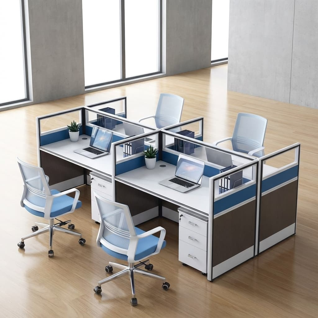 4-way office workstation, four way office workstation, 4 person workstation, 4 seater office workstation, office workstation, modular office workstation, collaborative workstation, multi user workstation, shared office desk, cluster workstation desk, team workstation, office benching system, bench office workstation, open plan workstation, office furniture workstation, modern office workstation, contemporary office workstation, ergonomic office workstation, professional office workstation, corporate office workstation, business office workstation, workplace workstation, office desk system, office desk cluster, multi desk setup, four person desk system, 4 person desk cluster, team desk system, coworking workstation, hot desk workstation, shared desk system, office cubicle workstation, partitioned workstation, panel system workstation, modular desk system, configurable workstation, flexible office workstation, adjustable workstation system, L shaped workstation cluster, linear workstation system, parallel desk workstation, face to face workstation, back to back workstation, pod workstation, workstation pod system, office layout workstation, space saving workstation, compact office workstation, large office workstation, scalable workstation system, expandable office workstation, executive workstation system, manager workstation cluster, staff workstation desk, employee workstation setup, office work desk system, productivity workstation, efficient workspace design, collaborative office furniture, office interior workstation, workplace design furniture, modern workspace solution, office planning workstation, office arrangement furniture, ergonomic seating workstation, cable managed workstation, workstation with cable management, workstation with partitions, workstation with screens, workstation with storage, workstation with drawers, workstation with shelves, workstation with CPU holder, workstation with keyboard tray, workstation with power outlets, tech integrated workstation, smart office workstation, durable office workstation, heavy duty workstation, strong frame workstation, metal frame workstation, steel frame workstation, wooden office workstation, engineered wood workstation, MDF workstation, laminate workstation, modular furniture system, office furniture system, professional furniture solution, commercial office workstation, institutional workstation furniture, open office workstation, modern office desk cluster, 4 seat desk system, four person desk cluster, office team desk setup, collaborative workspace furniture, productivity office layout, workplace efficiency workstation, corporate team workstation, business team desk system, office seating arrangement workstation, office workstation online, buy office workstation, best office workstation, affordable office workstation, premium office workstation, modern office workstation Kenya, Nairobi office workstation, office furniture Kenya, workstation suppliers, workstation manufacturers, office desk system Kenya, corporate workstation Kenya, workplace furniture Kenya, office workstation design ideas, office layout design workstation, office setup workstation, executive open plan workstation, professional office setup furniture, office productivity furniture system.